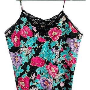 Vintage Floral Slip Tank